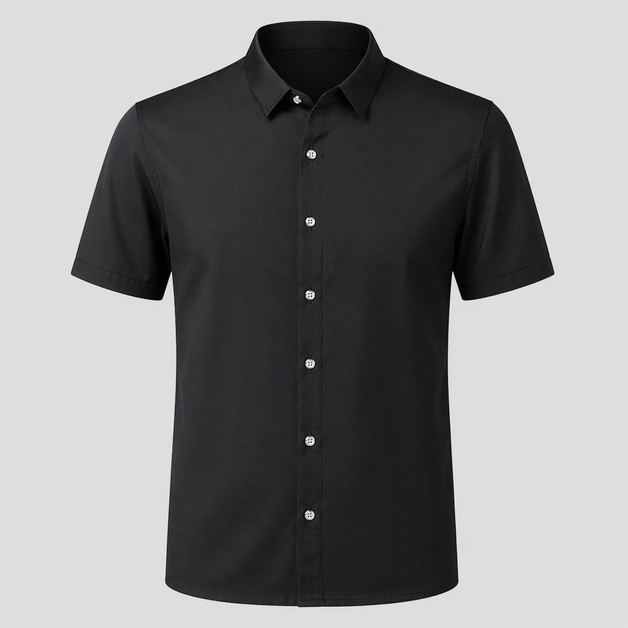 Drovik Chemise boutonnée à manches courtes