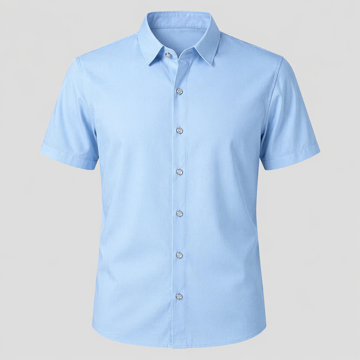 Drovik Chemise boutonnée à manches courtes