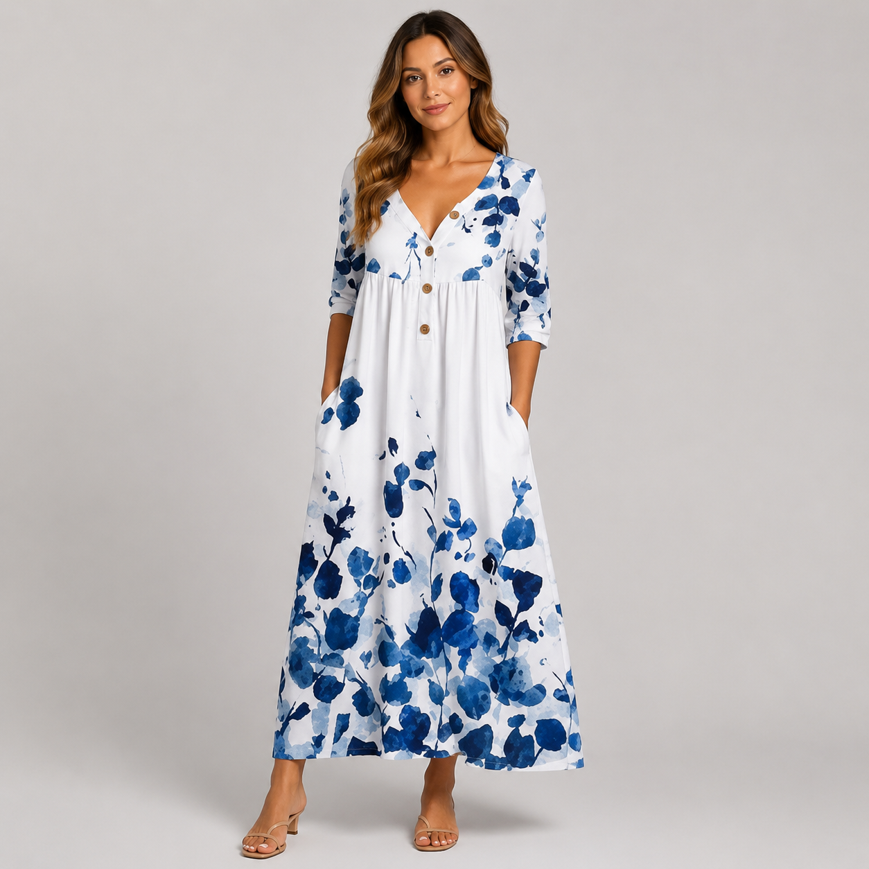Button Down Summer Dress
