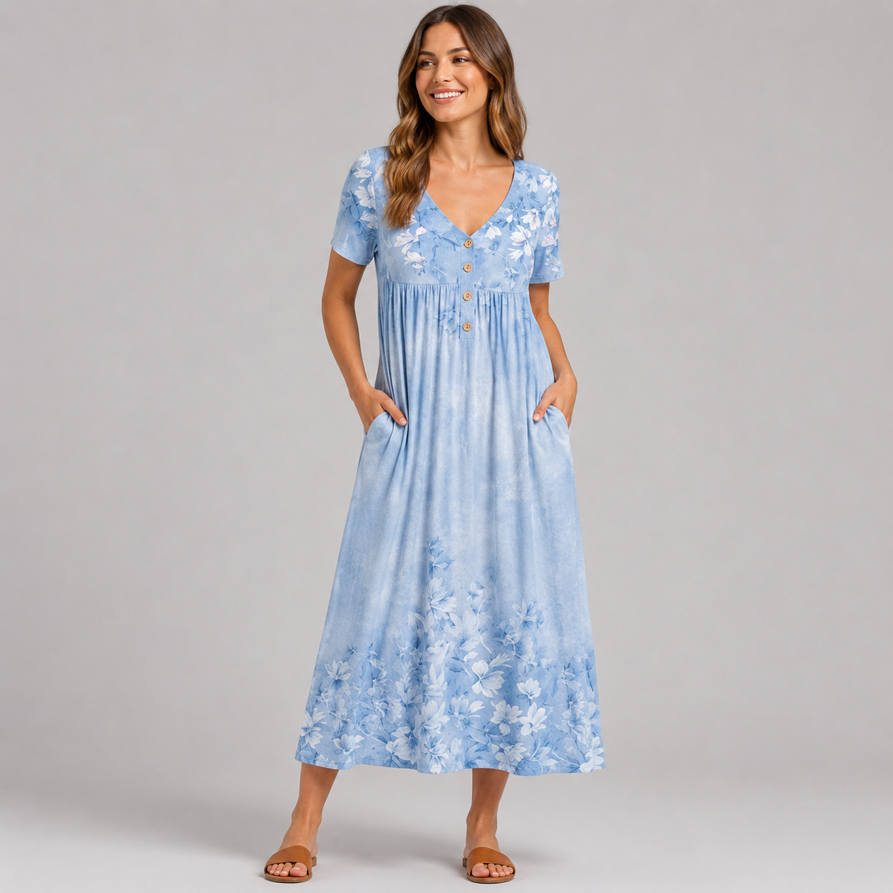 Button Down Summer Dress