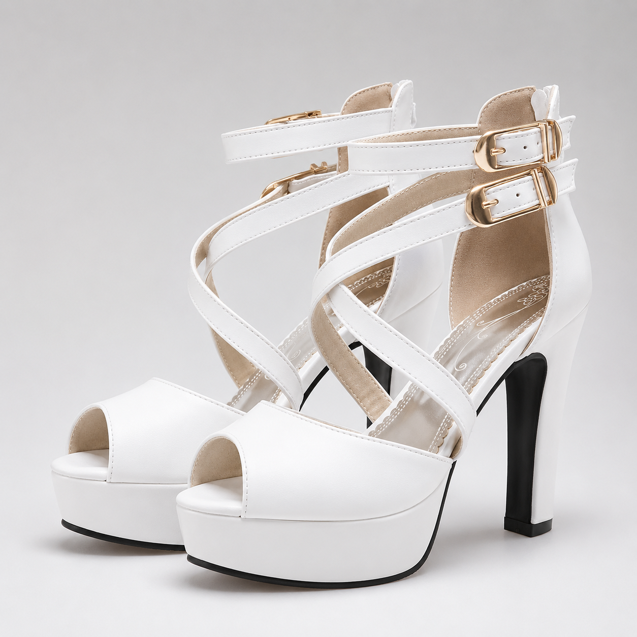 The Solara Platform Heel