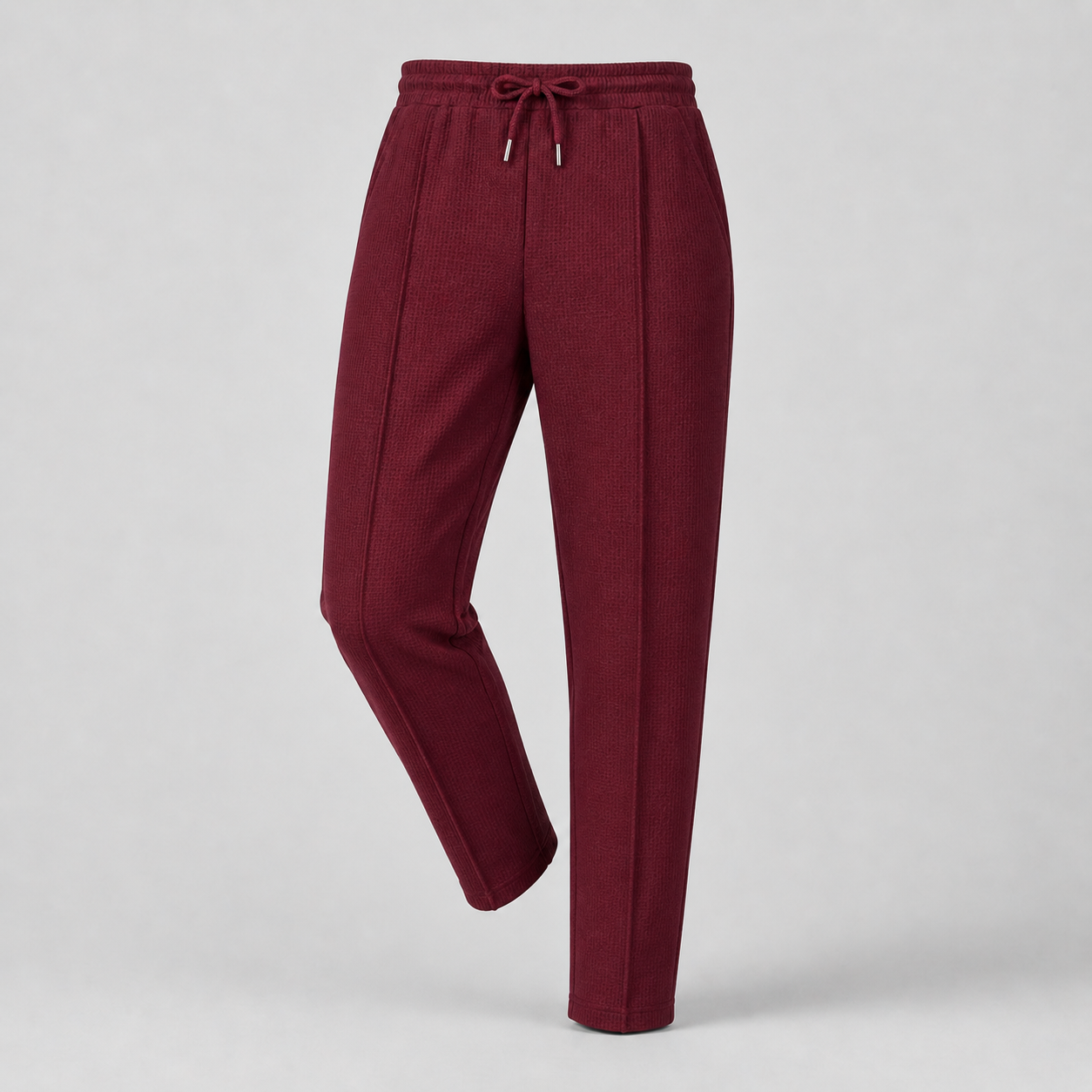 Stitch Waffle Knit Trousers