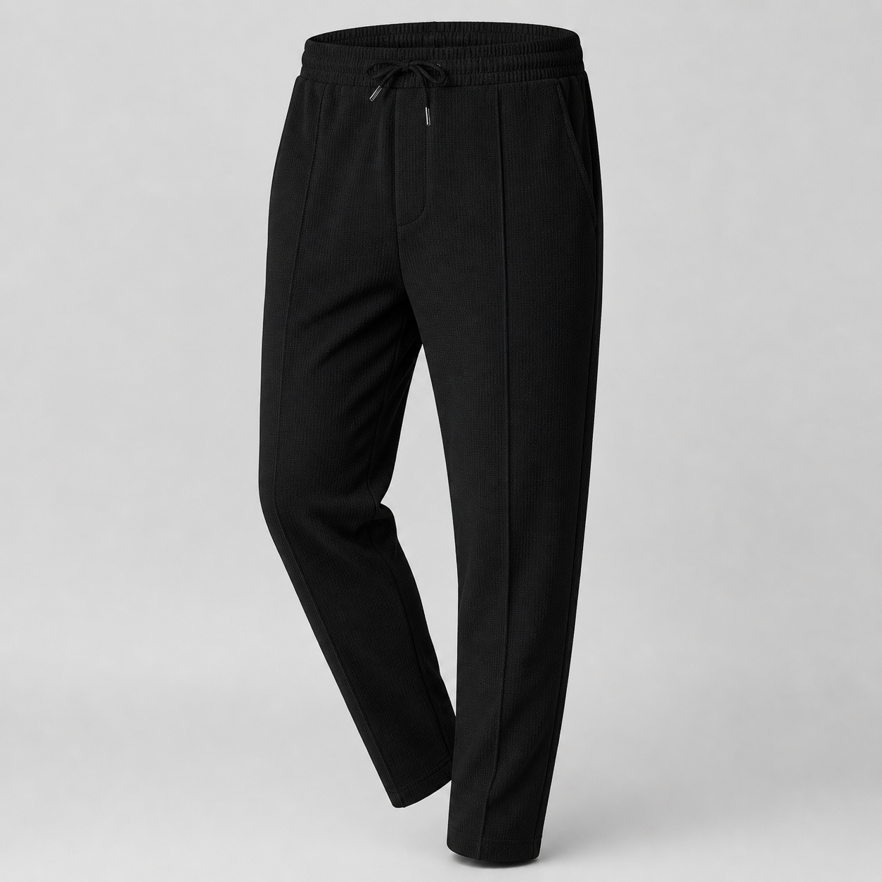 Stitch Waffle Knit Trousers