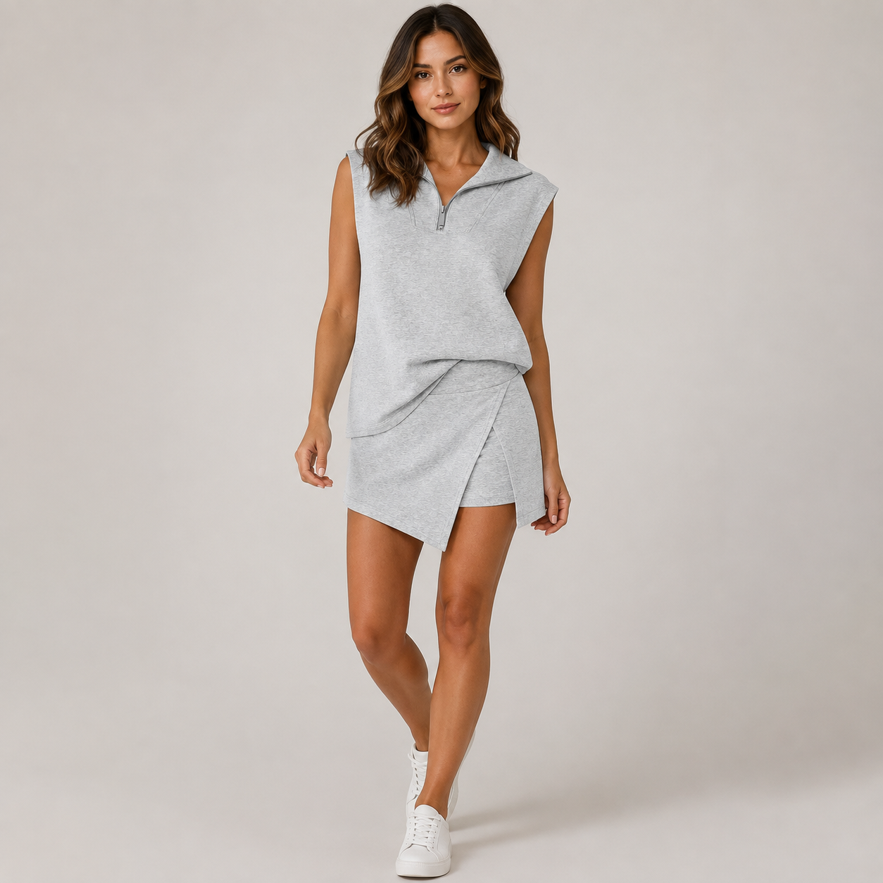 Reeve Zip Shorts Set