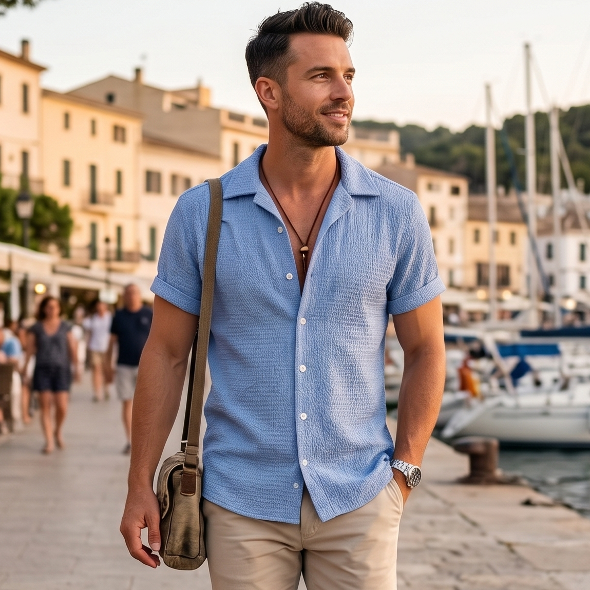 Norvain Summer Button Down